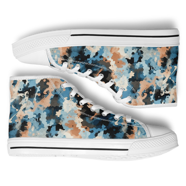 Chokefish™ Urban Peak Retro High Tops-Acid-Wash-015